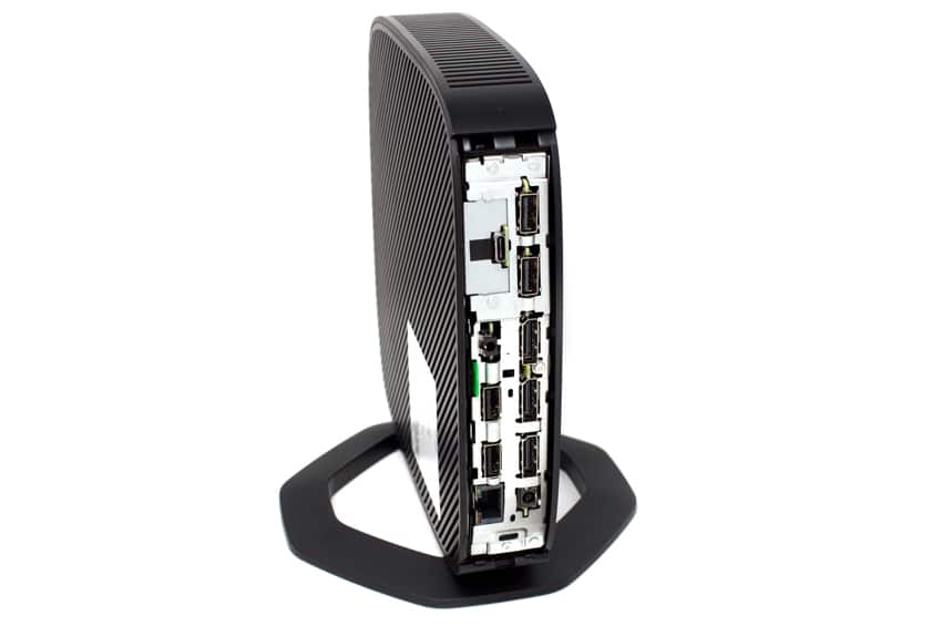 HP t640 Thin Client rear open