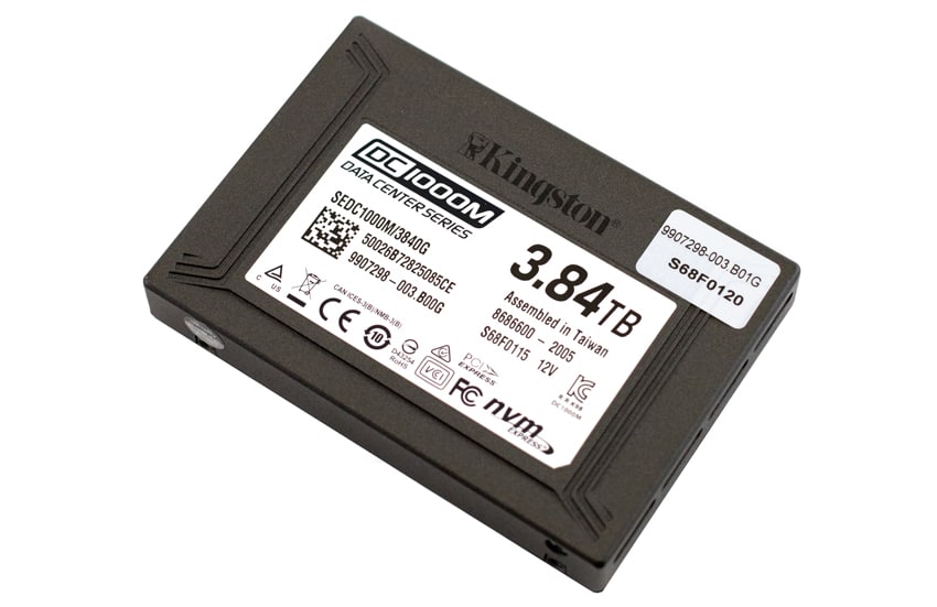 Kingston DC1000M SSD Review StorageReview