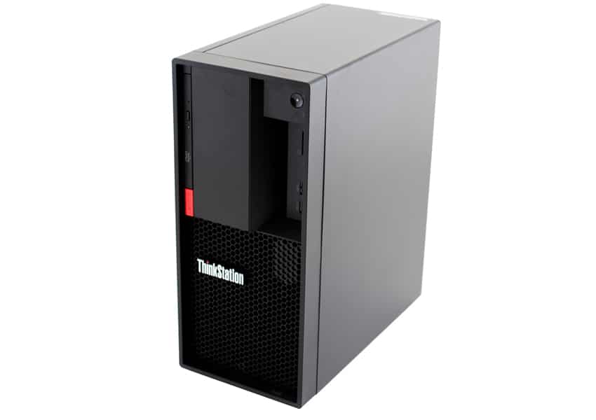 Lenovo ThinkStation P330 front view