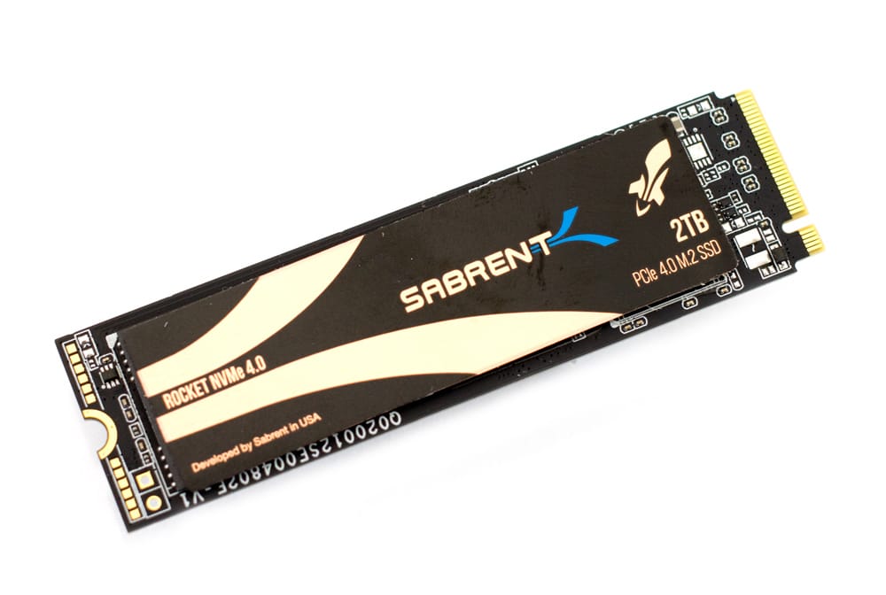 Sabrent Rocket NVMe 4.0 heat sink