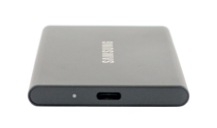 Samsung SSD T7 side view