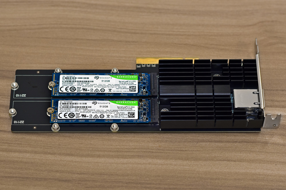 Synology E10M20-T1 M.2 SSD & 10GbE Card Review - StorageReview.com