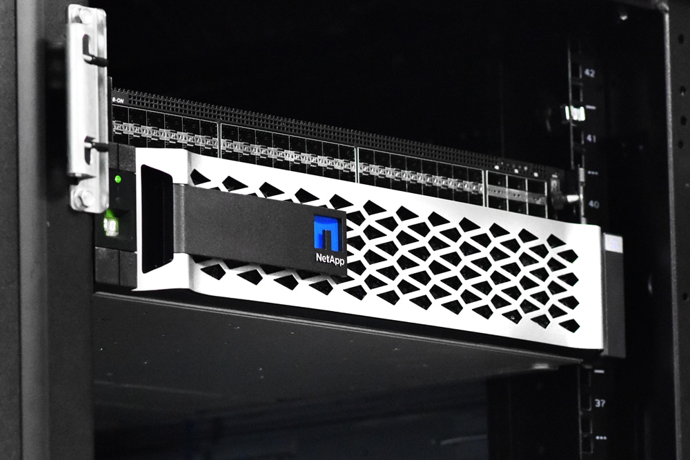 Netapp c190 in rack