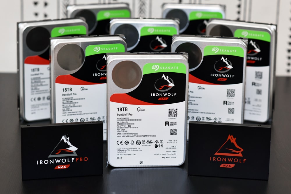 Seagate Ironwolf Pro 18tb lifestyle