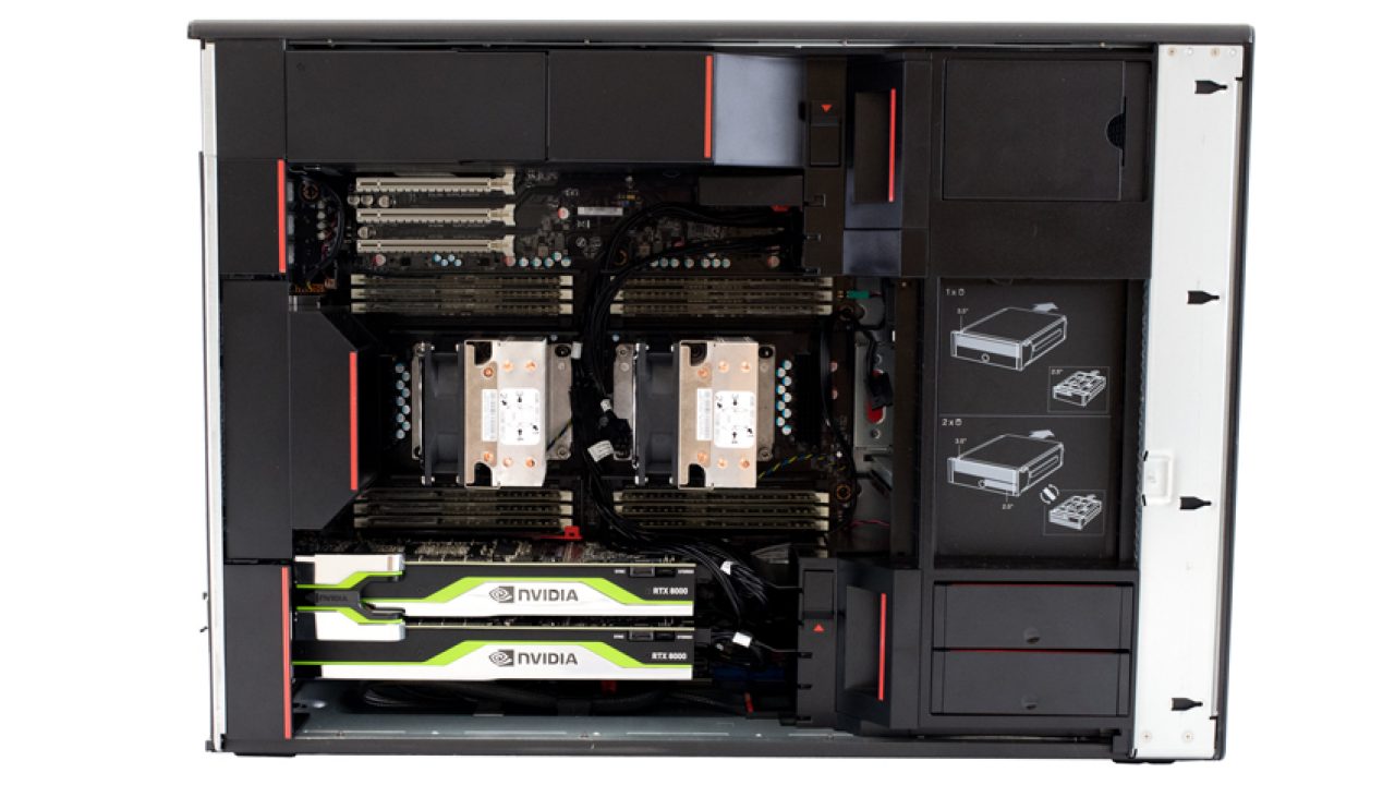 Lenovo ThinkStation P920 Tower Workstation Review Quadro RTX 8000 - Lenovo ThinkStation P920 Tower Workstation Review Quadro RTX 8000 -