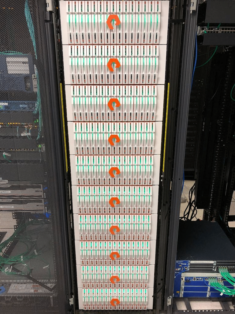 Full Rack of Pure Storage FlashBlade