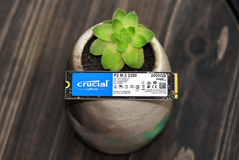 Examen du SSD Crucial P2 NVMe (2 To) 