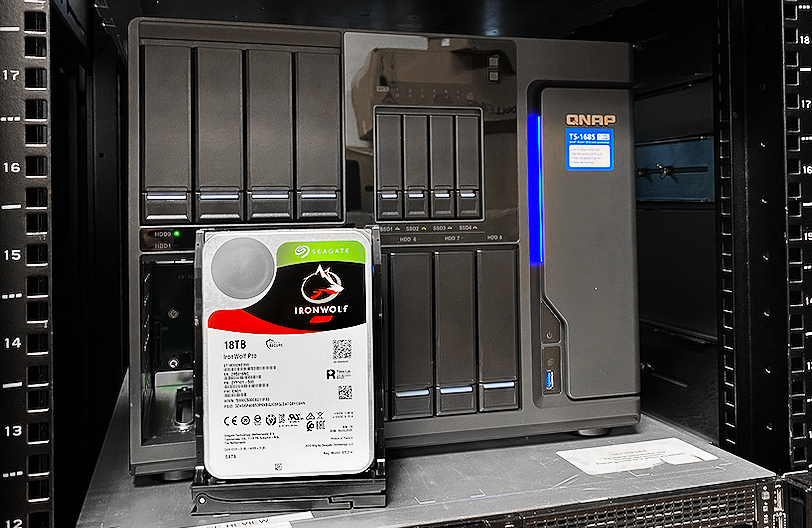 Seagate IronWolf Pro 18TB with QNAP NAS