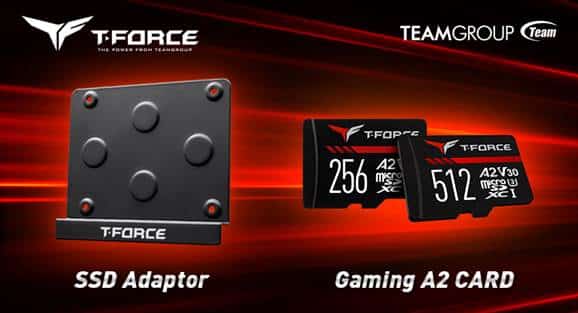 CARTE MÉMOIRE MICROSDXC TEAM GROUP T-FORCE GAMING A2 / 512 GO