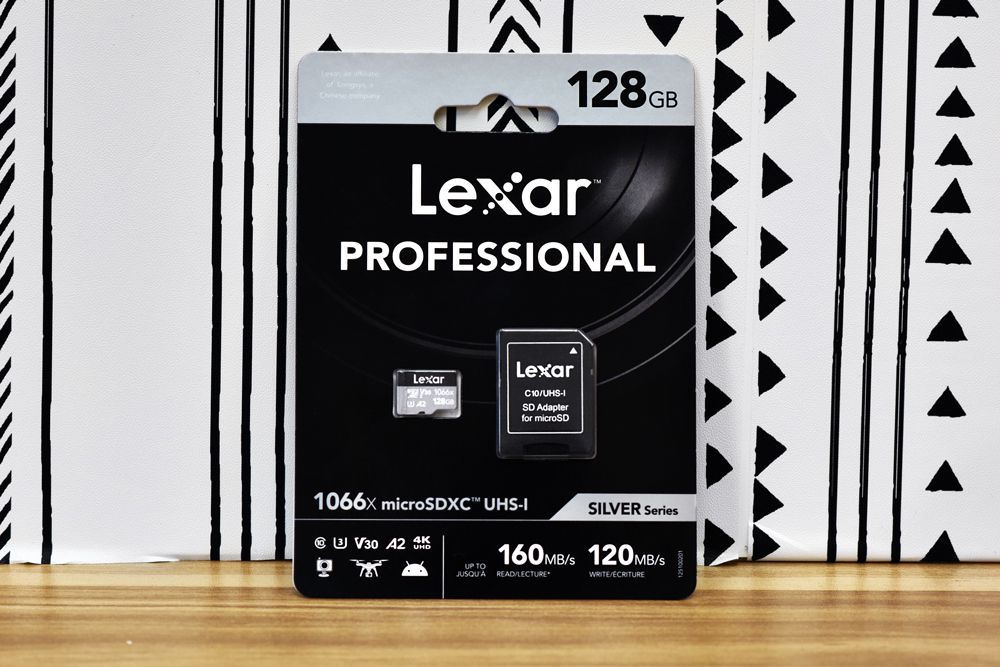 Lexar Professional 128GB micro sdxc box