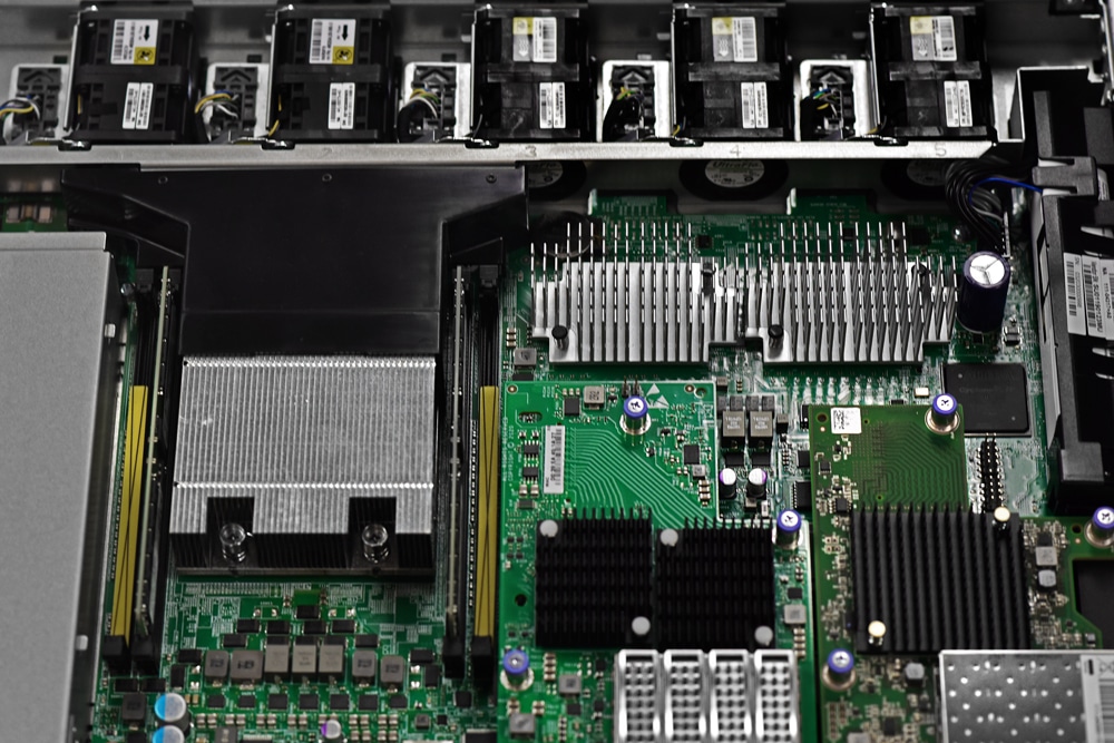 NetApp AFF A250 inside controller