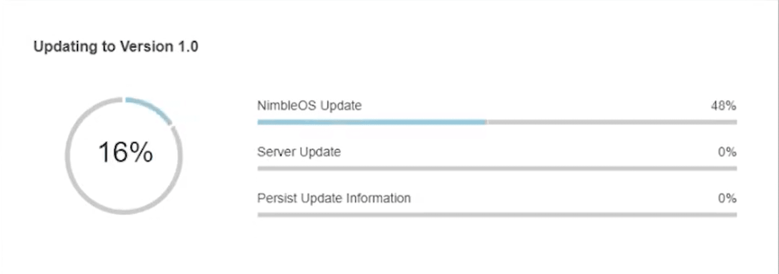 HPE Nimble dHCI update 2