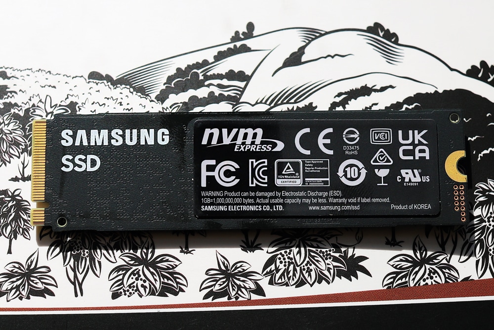 s'est-il trompé en affichant le SSD Samsung 980 Pro 2To à