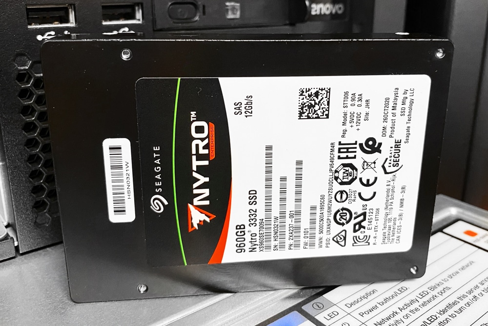 Seagate Nytro 3332 SAS StorageReview.com