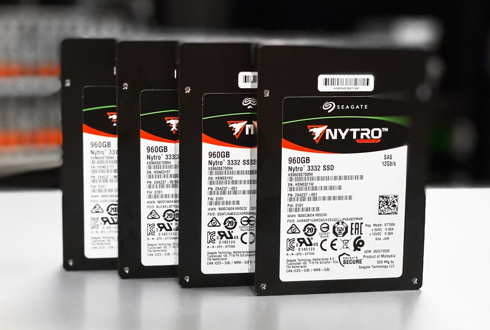 Seagate Nytro 3332 lineup