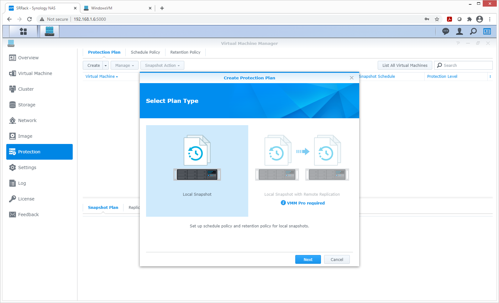 StorageReview Synology VMM 14