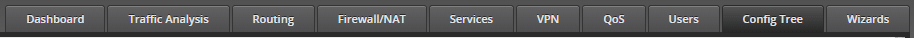 Config tree tab