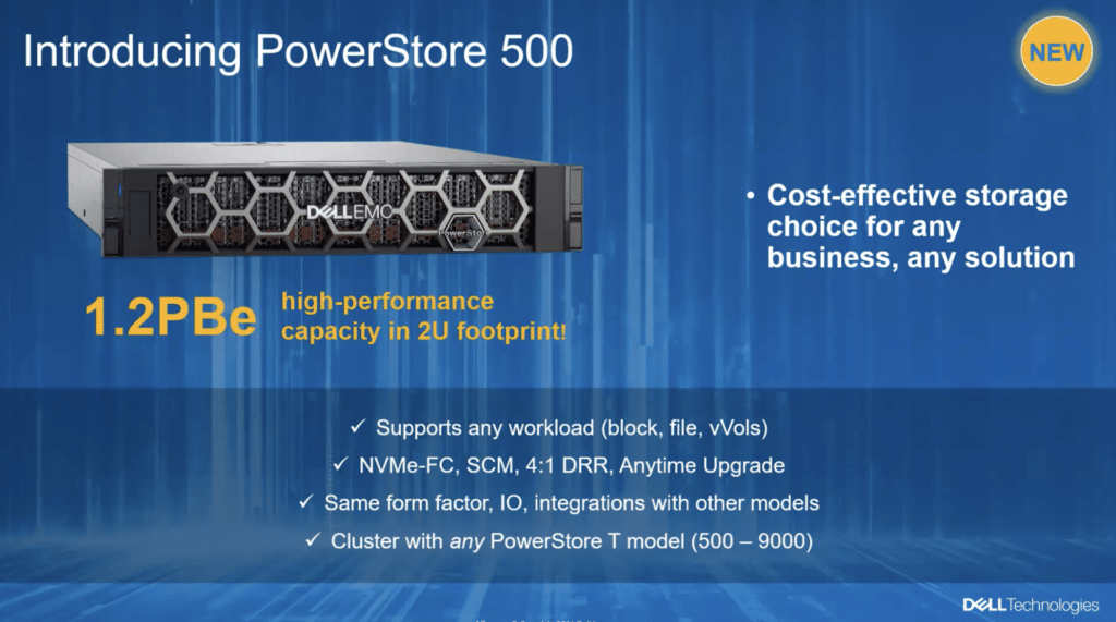 Dell EMC PowerStore 500