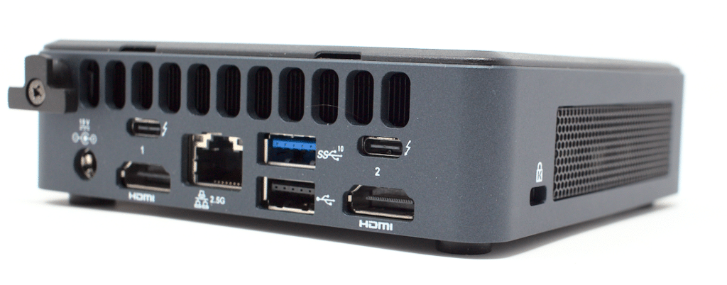 Intel NUC 11 Pro ports