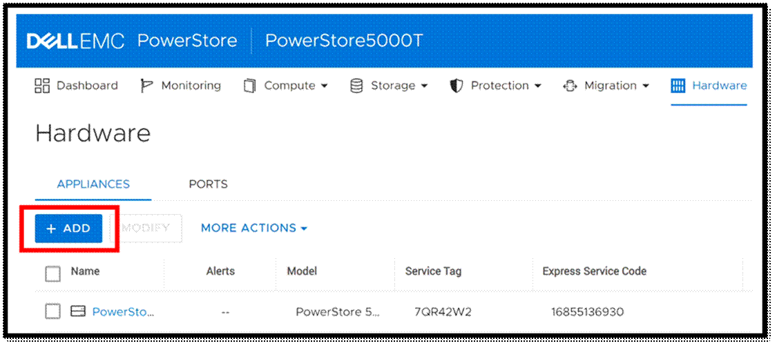 ajout de clusters de stockage powerstore