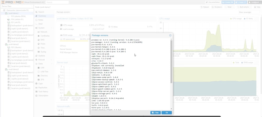 Proxmox VE 6.4