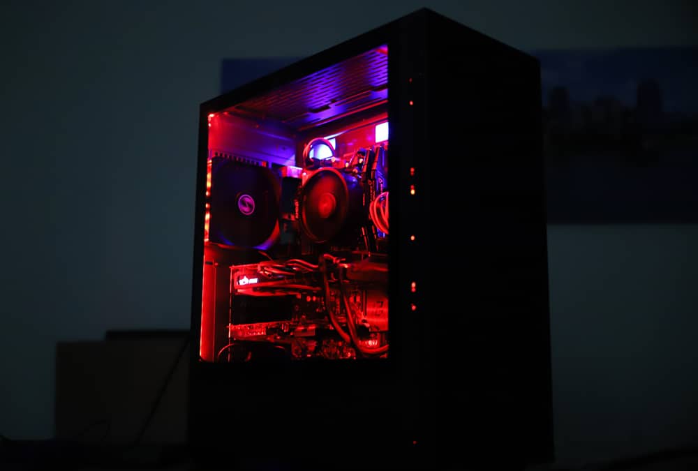 ben diy nas rgb build