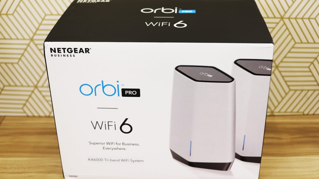NETGEAR Orbi Pro WiFi 6 Review 