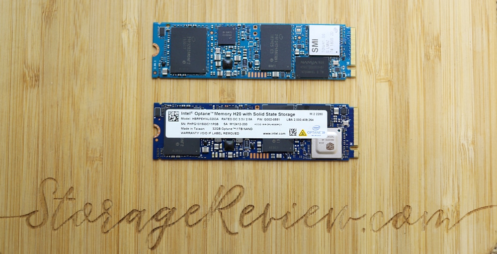 Intel Optane Memory H20 comparison back