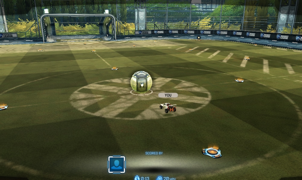 Intel Iris Xe rocket league