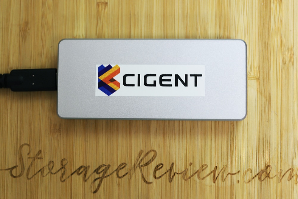 Cigent Secure SSD Front