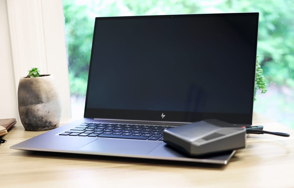 HP ZBook Studio G8 Mobile Workstation open