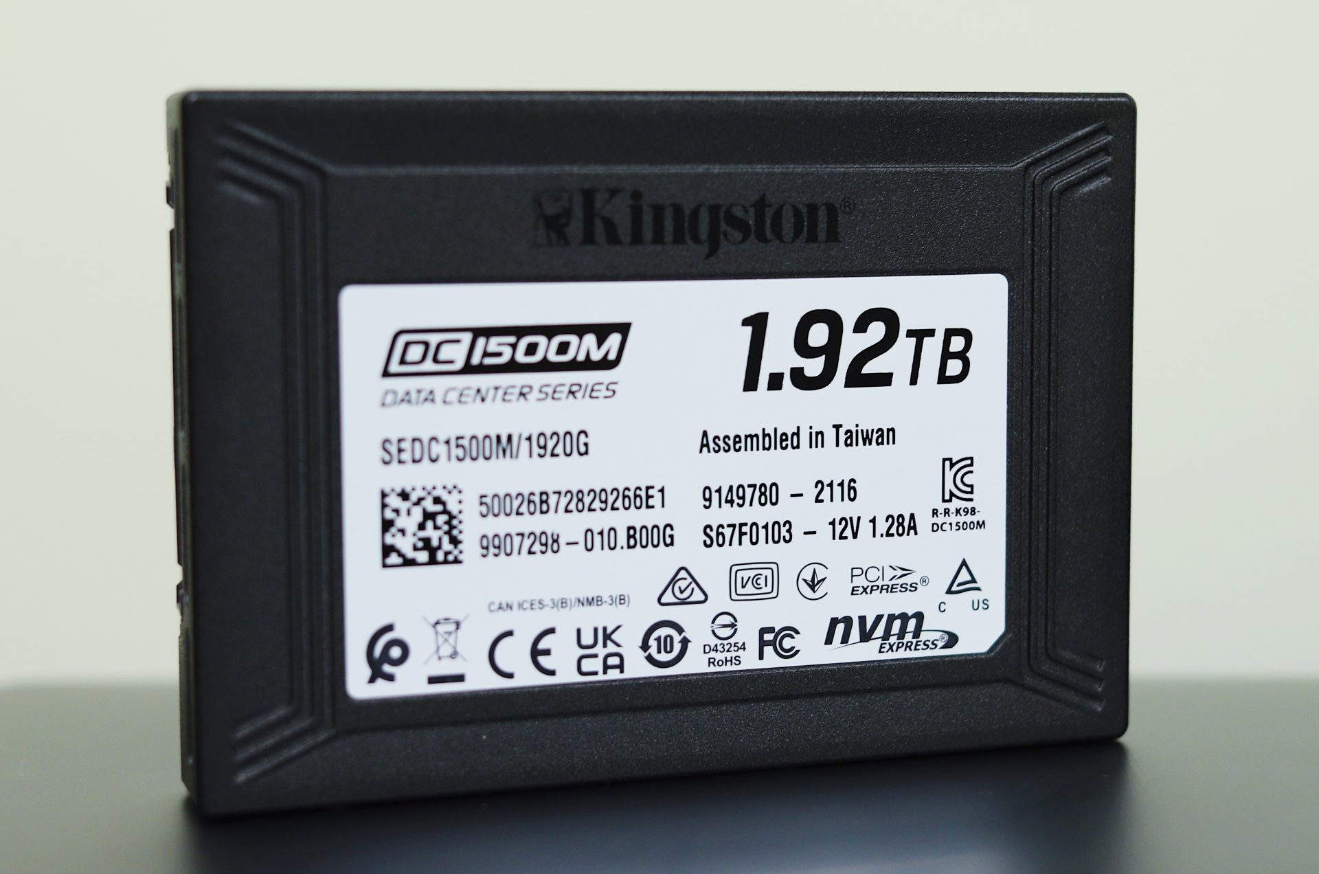 Kingston DC1500M U.2 NVMe SSD Review 