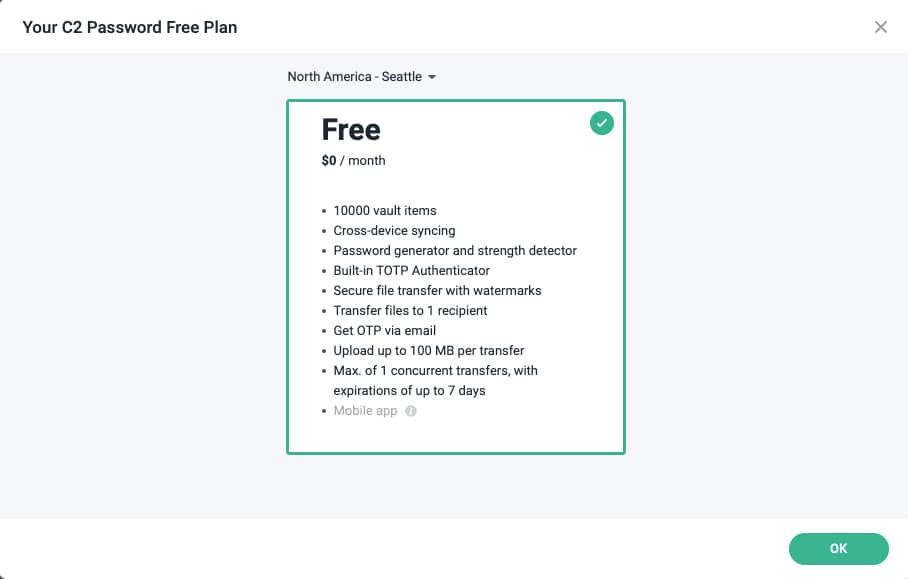 c2 password plan