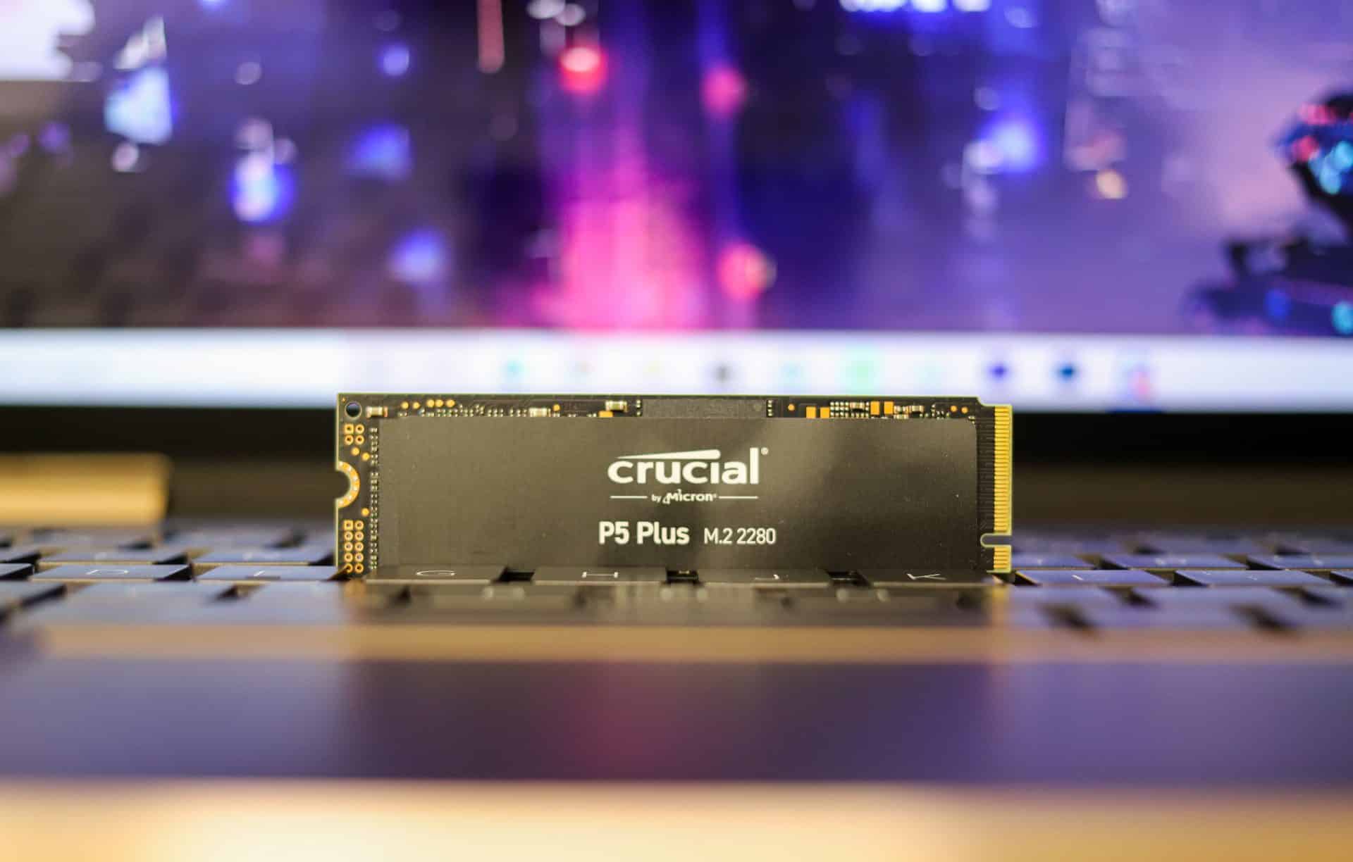 Examen du SSD Crucial P5 Plus 