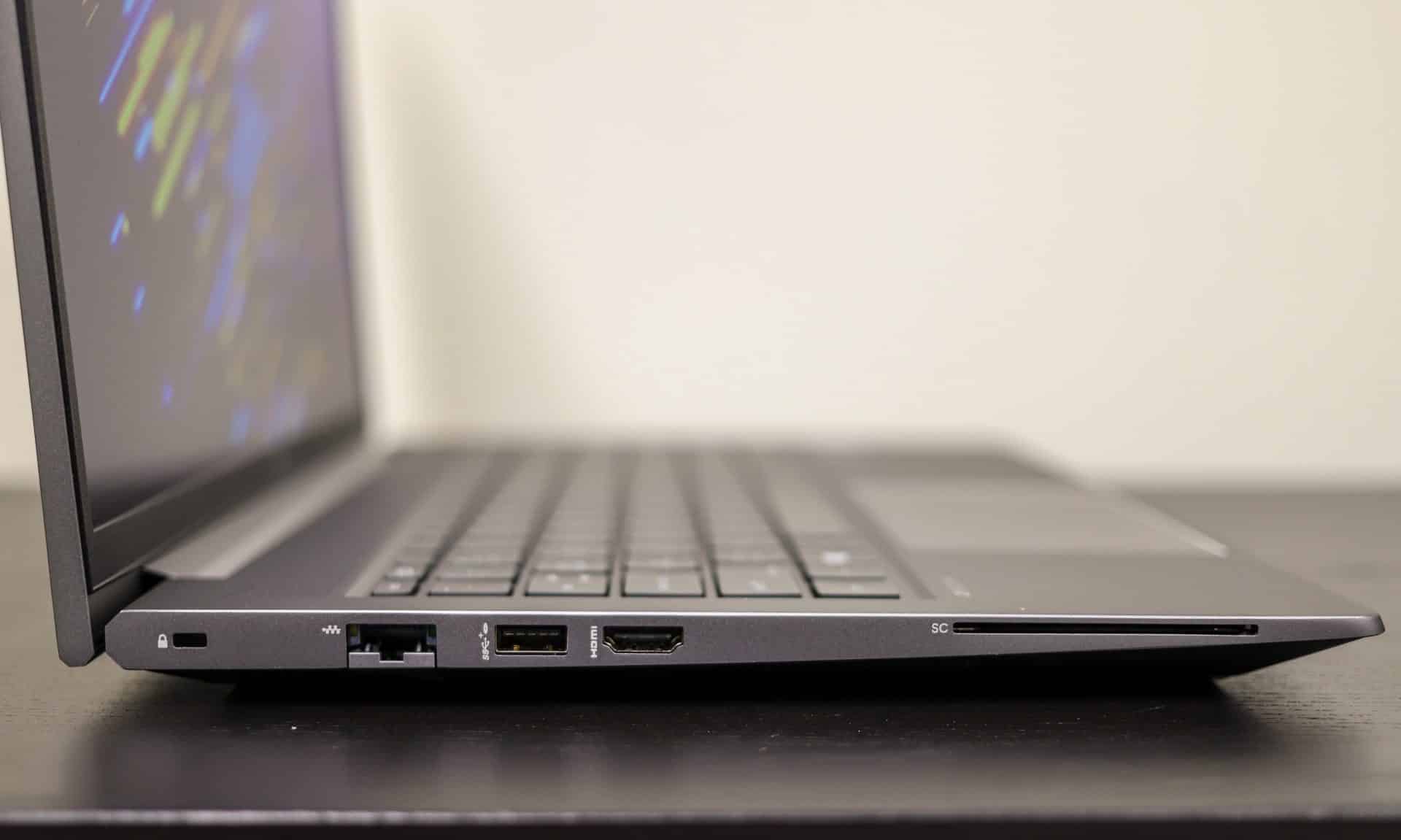 HP ZBook Power G8 ports