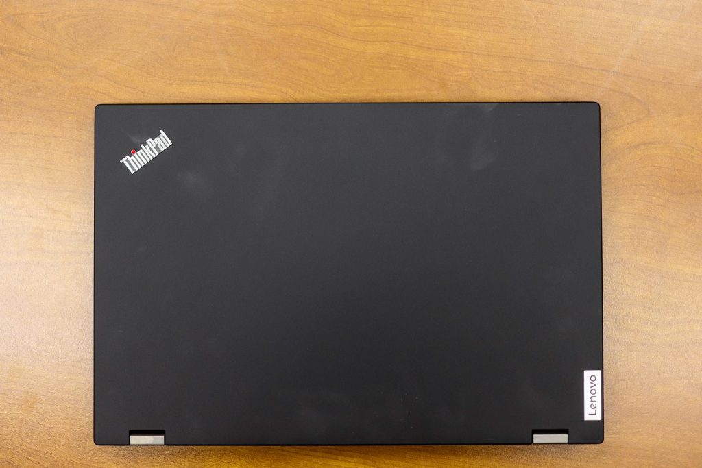Lenovo ThinkPad P15 Gen 2 top view