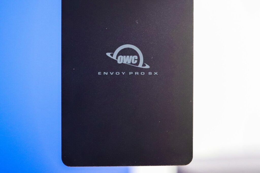 OWC Envoy Pro SX top panel