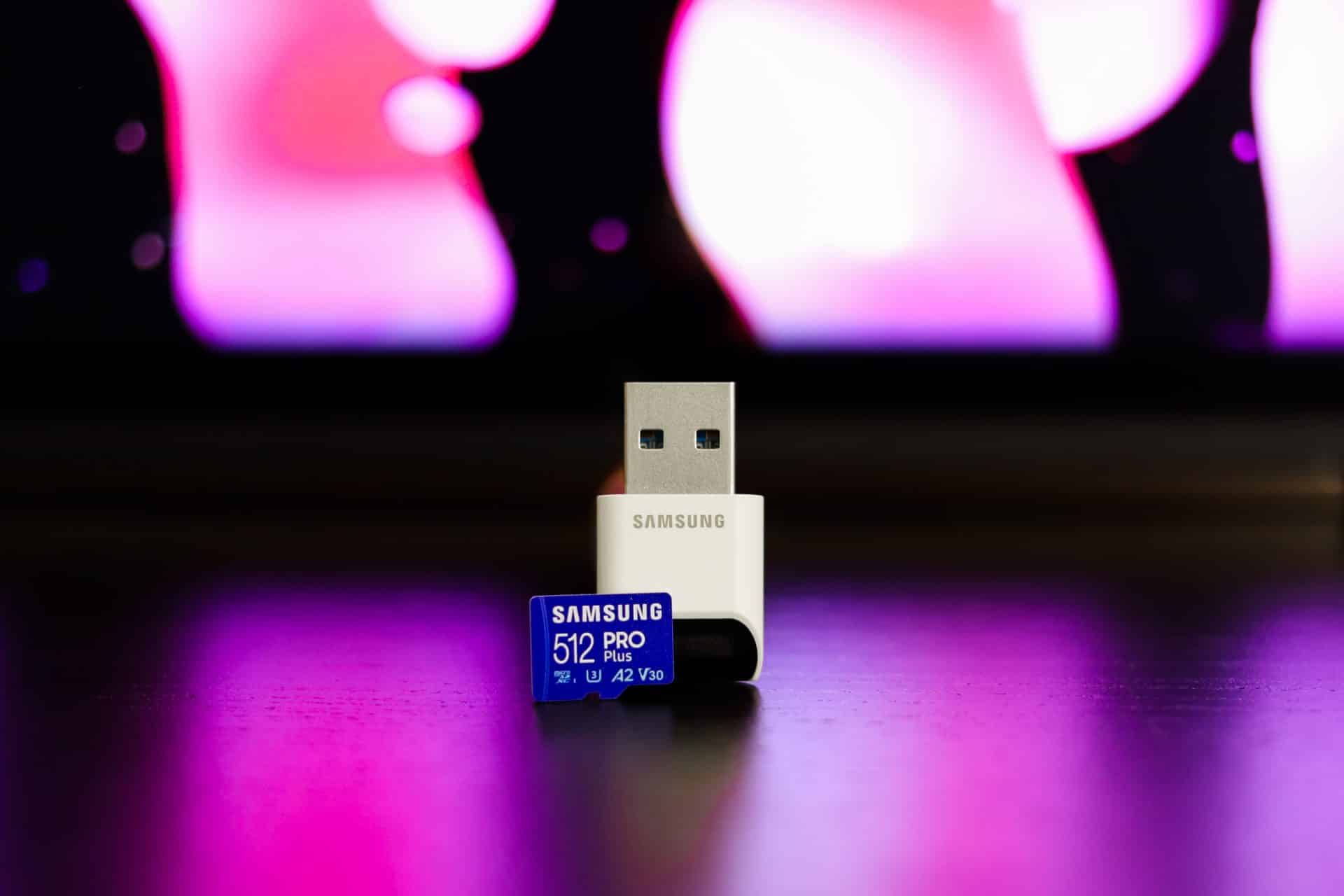 Examen de la carte microSD Samsung PRO Plus (512 Go