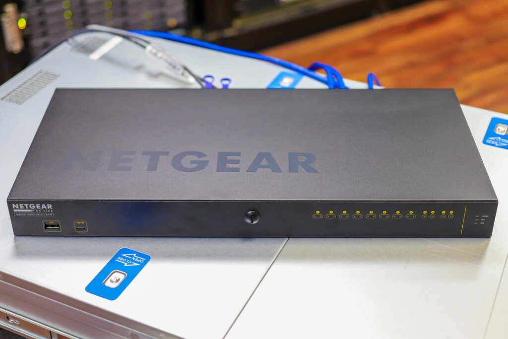 Netgear M4250 front