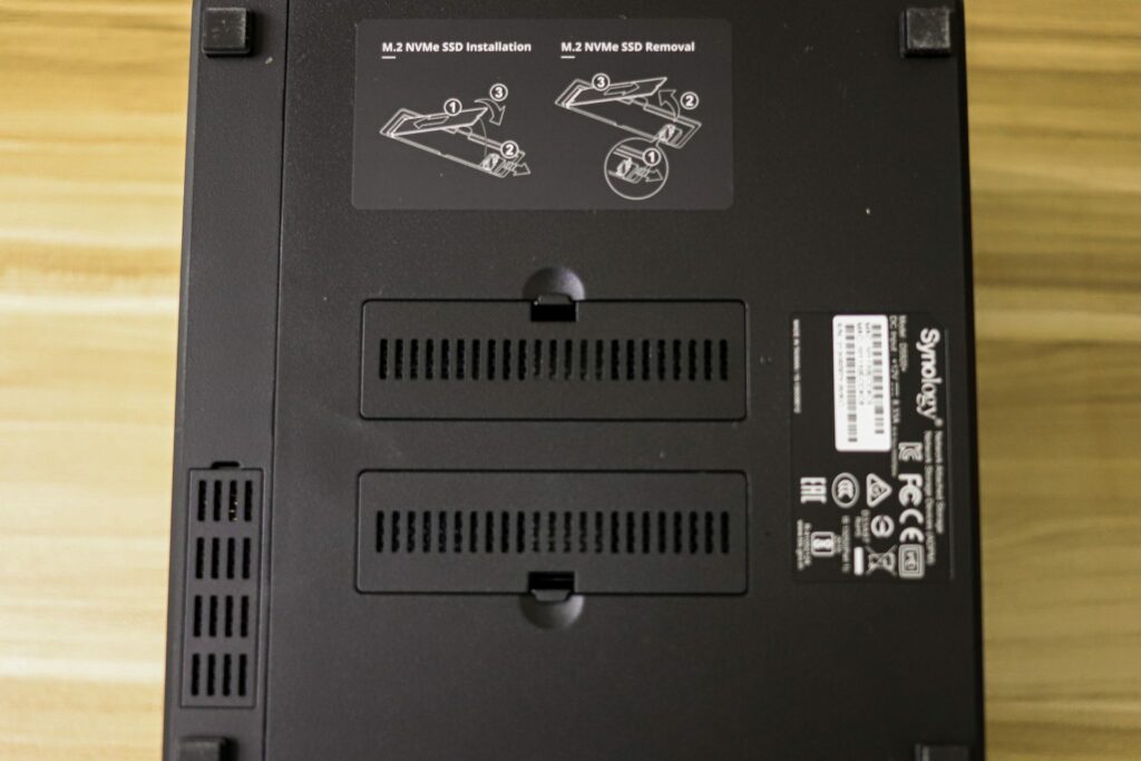 Synology DiskStation DS920+ cache bays