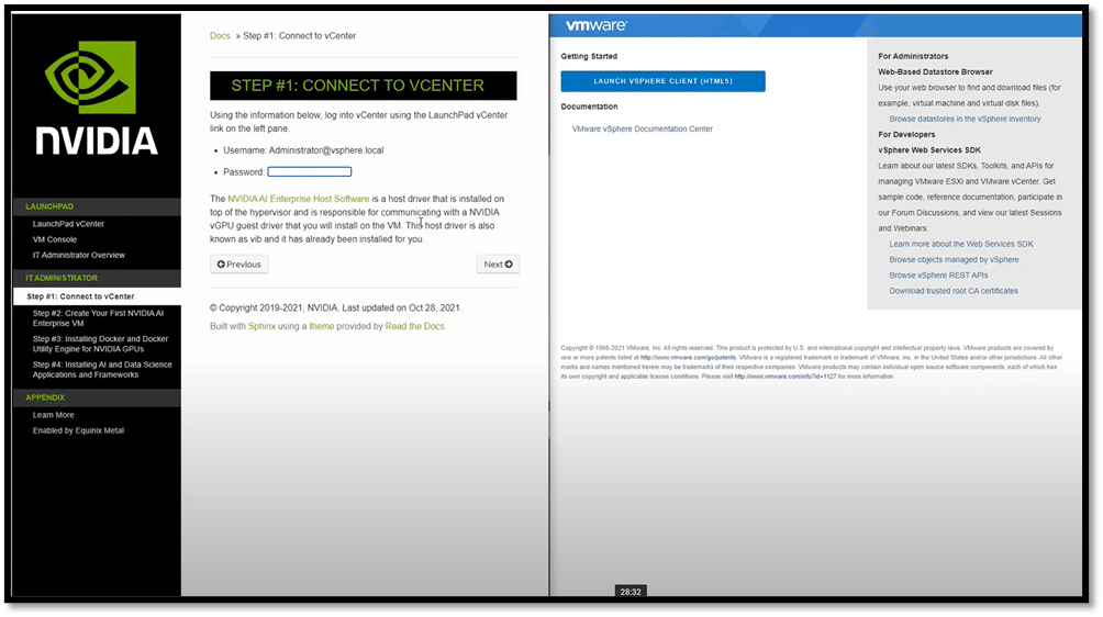 NVIDIA LaunchPad IT Admin Lab