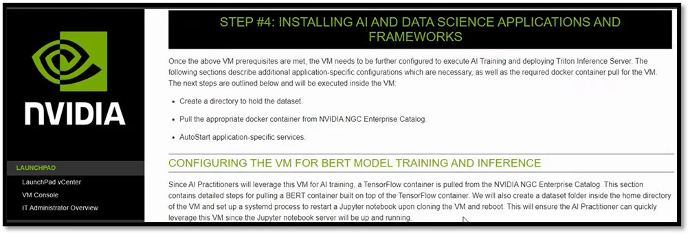 NVIDIA LaunchPad AI Lab