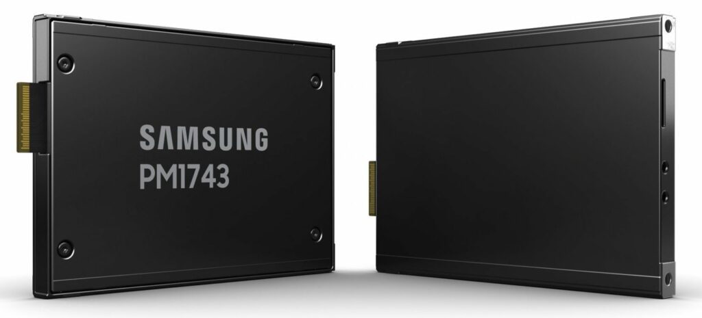 Samsung PM1743 back