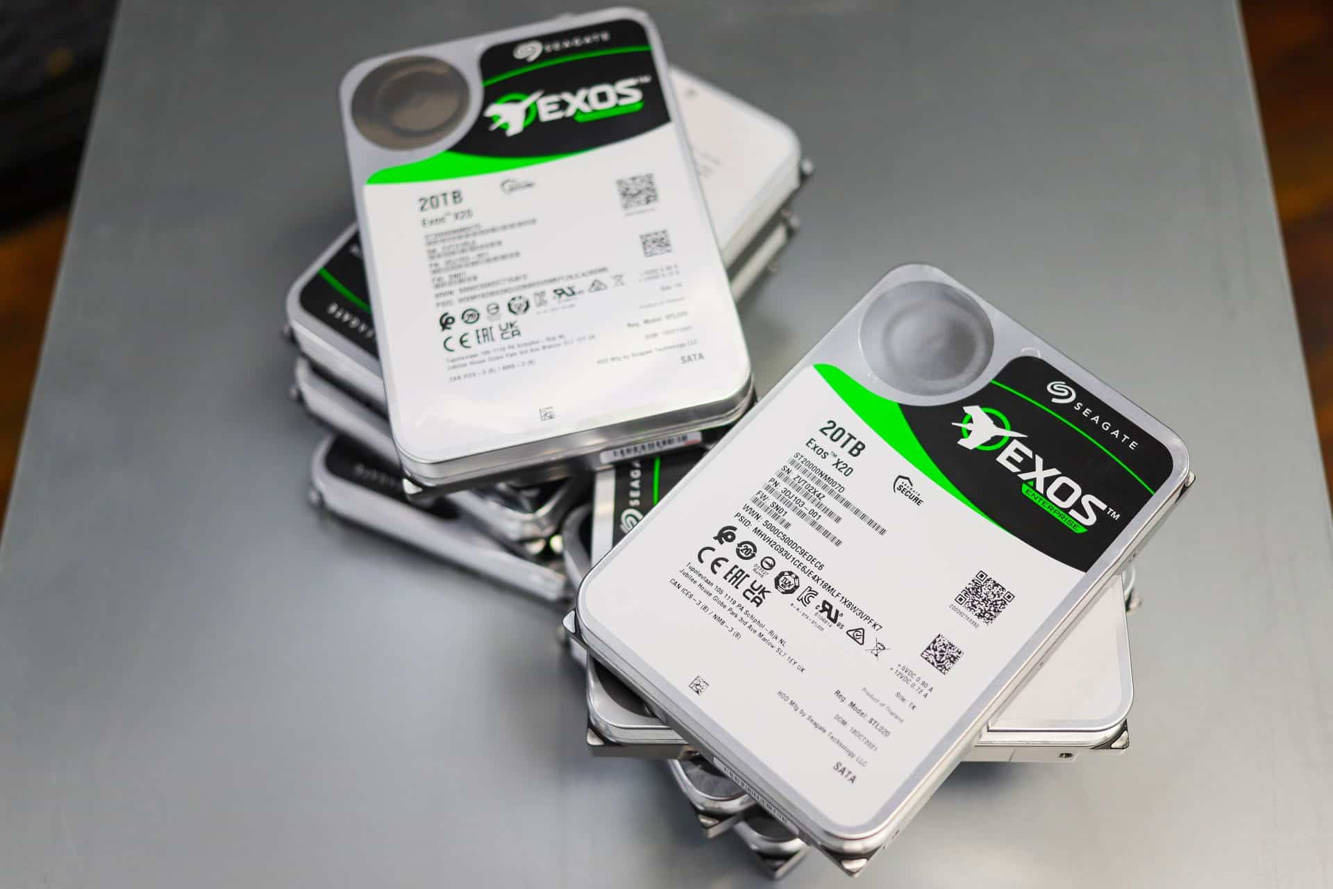 Examen du disque dur d'entreprise Seagate Exos X20 20 To 