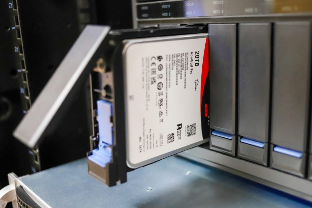 Seagate IronWolf Pro 20TB in NAS