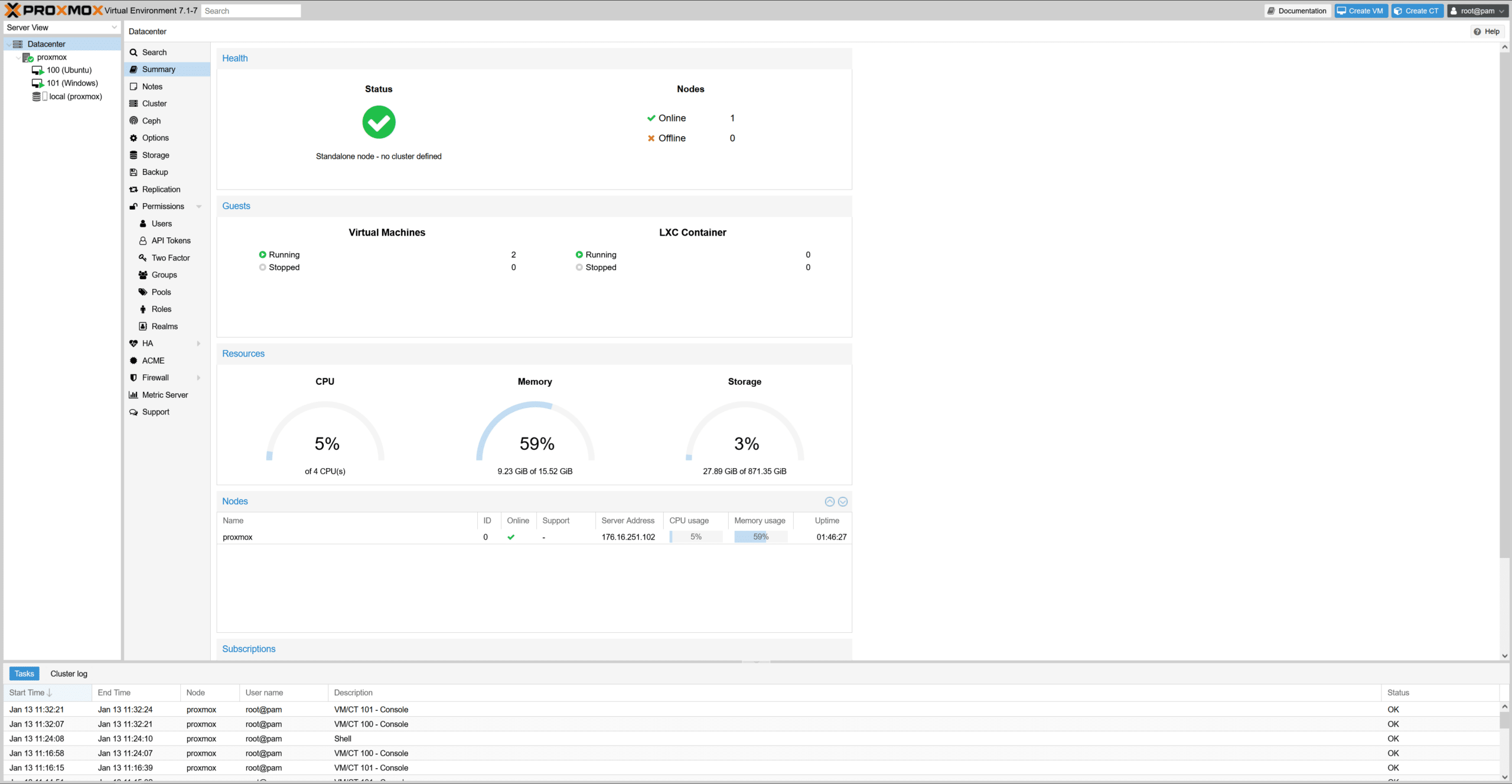 homelab datacenter samenvatting