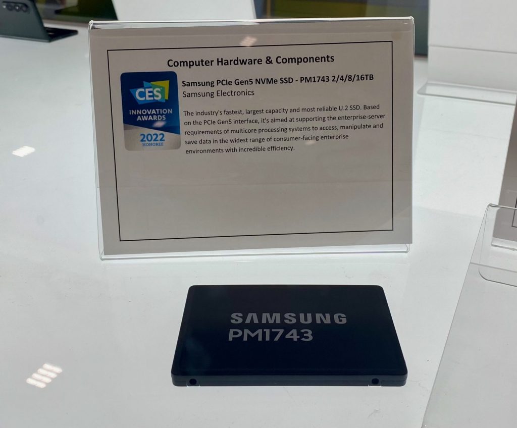 Samsung PM1743 at CES