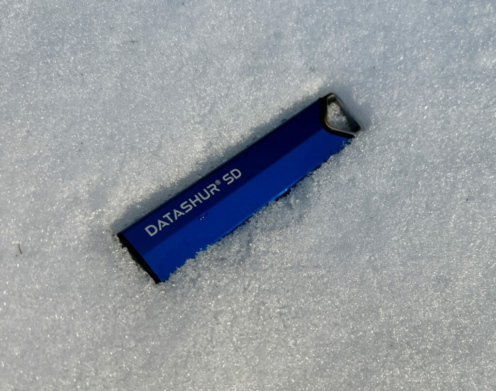 iStorage datAshur SD snow