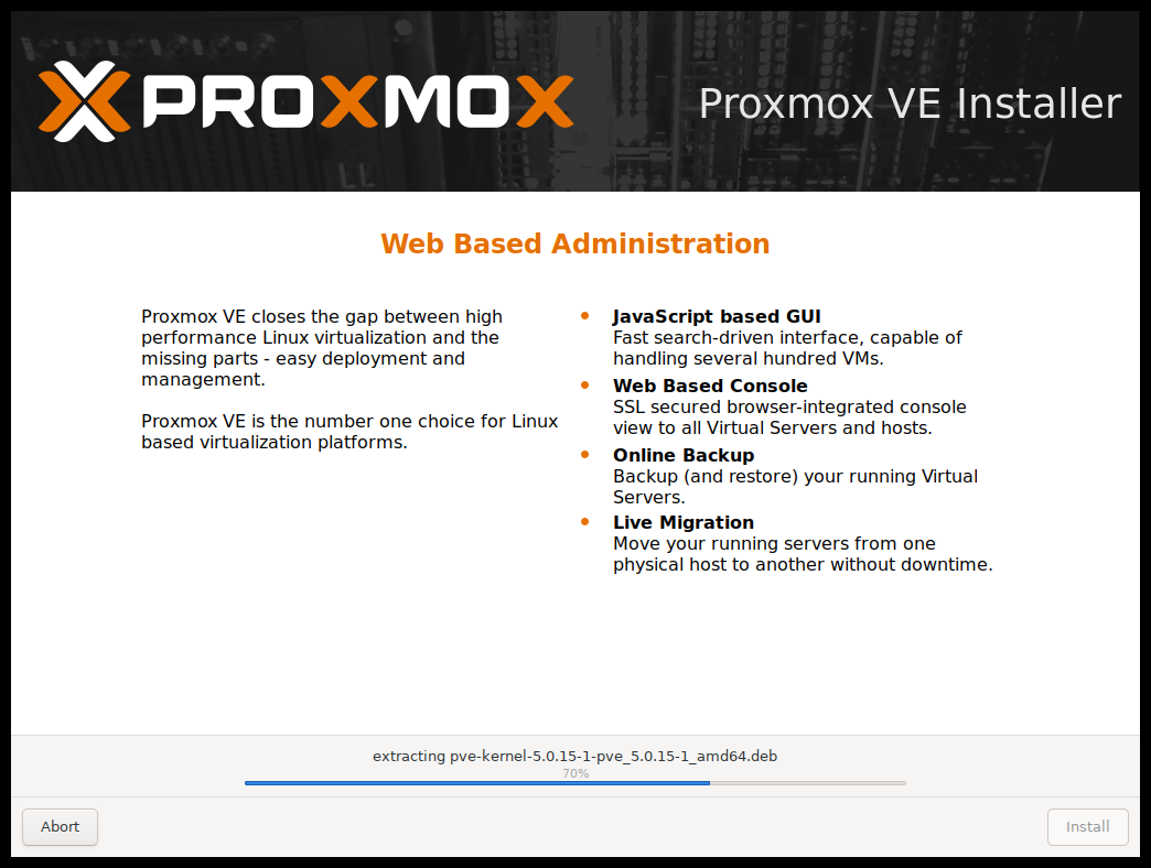 proxmox-pve-installation
