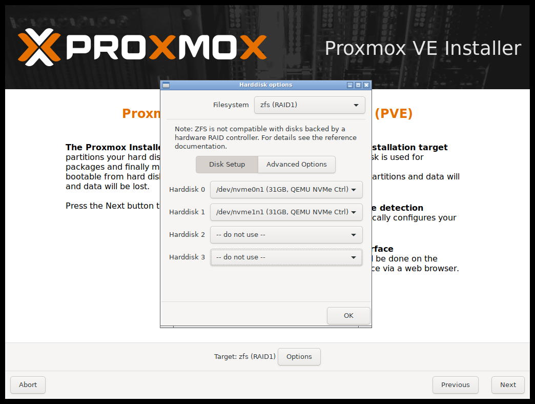 proxmox-pve-select-target-disk